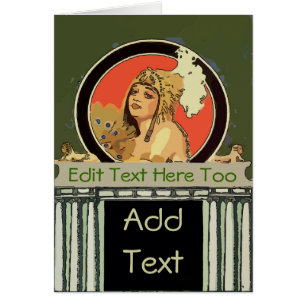 Cleopatra Redigera text Hälsningskort