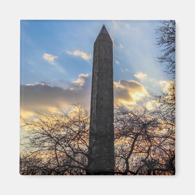 Cleopatra’s Nål/Obelisk in Central Park Magnet (Framsidan)