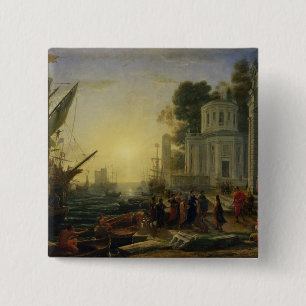 Cleopatra som Disembarking på Tarsus, 1642 Knapp