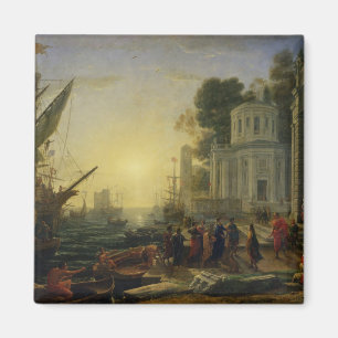Cleopatra som Disembarking på Tarsus, 1642 Magnet