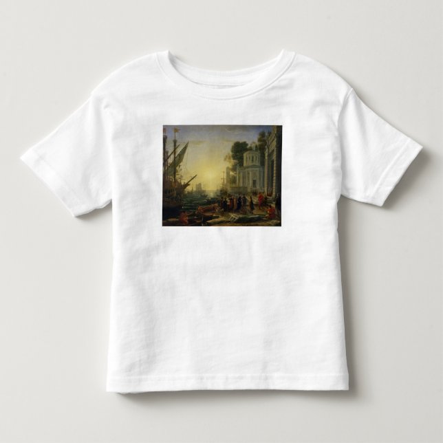Cleopatra som Disembarking på Tarsus, 1642 Tee (Framsida)
