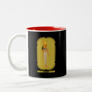 Cleopatra Two-Tone Coffee Mugg