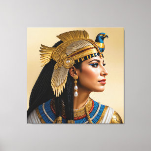 "Cleopatra VII's Realism: A Porträtt" Canvastryck