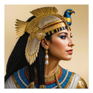 "Cleopatra VII's Realism: A Porträtt" Fototryck