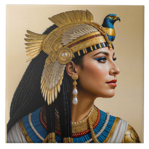 "Cleopatra VII's Realism: A Porträtt" Kakelplatta