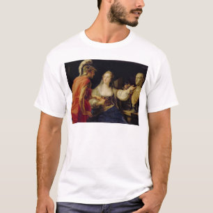 Cleopatra visning Octavius bysten av Julius T-shirt