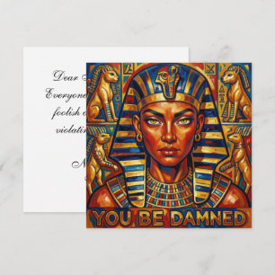 Cleopatras förbannelse tack kort
