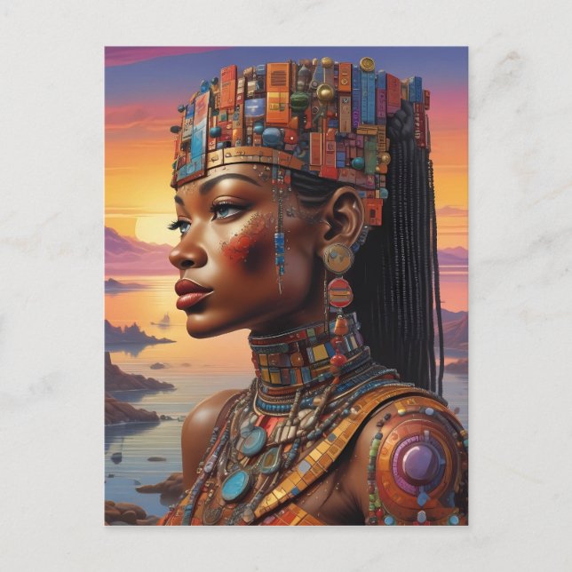 Cleopatras Gaze Vykort (Framsida)