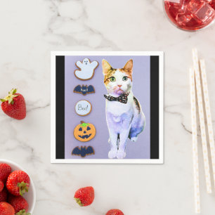 Cleopatras Halloween Cookies Pappersservett