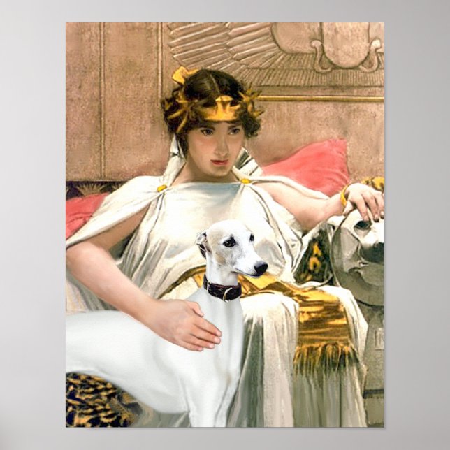 Cleopatra's Whippet (Famous art adaptation) Poster (Framsidan)
