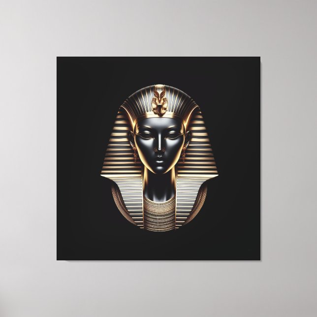 Cleopatre Egyptian Art Canvastryck (Framsida)