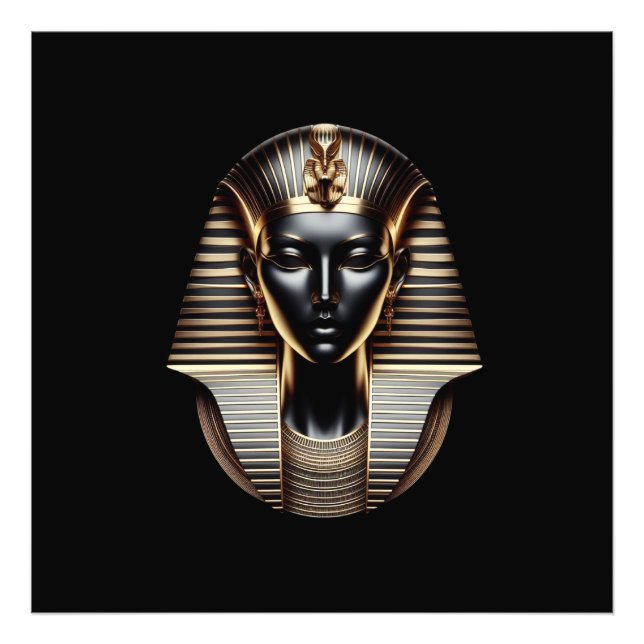 Cleopatre Egyptian Art Fototryck (Framsidan)