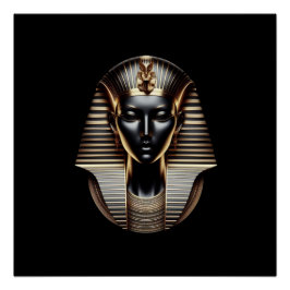 Cleopatre Egyptian Art Perfect Poster