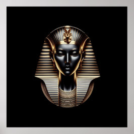 Cleopatre Egyptian Art Poster
