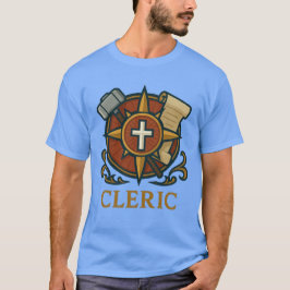 Cleric — Fé e Cura Divina T Shirt