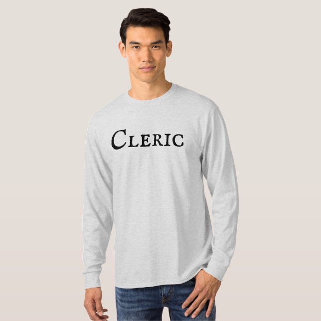 "Cleric" Manar-Shirt T Shirt (Hel framsida)