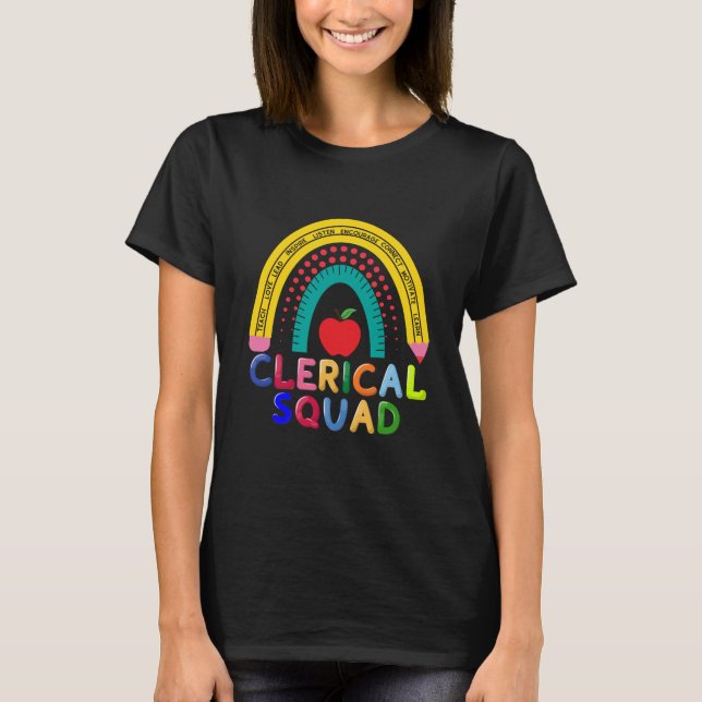 Clerk Squad Shirt | Front Office T (Framsida)