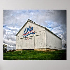 Clermont County Ohio Bicentennial Barns Poster