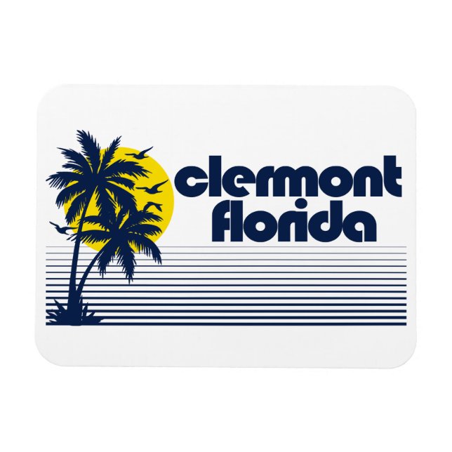 Clermont Florida Magnet (Horisontell)