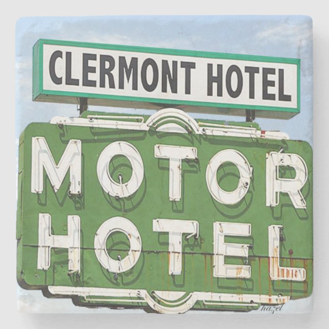 Clermont Hotel Atlanta, Clermont Stenunderlägg (Framsidan)