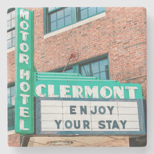 Clermont Motor Hotel, Clermont Hotel, Clermont Stenunderlägg