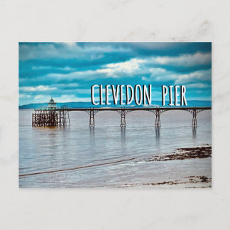 Clevedon Pier, Somerset, England Vykort