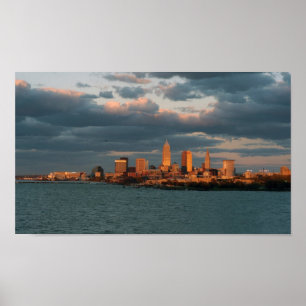 Cleveland A Glow Affisch