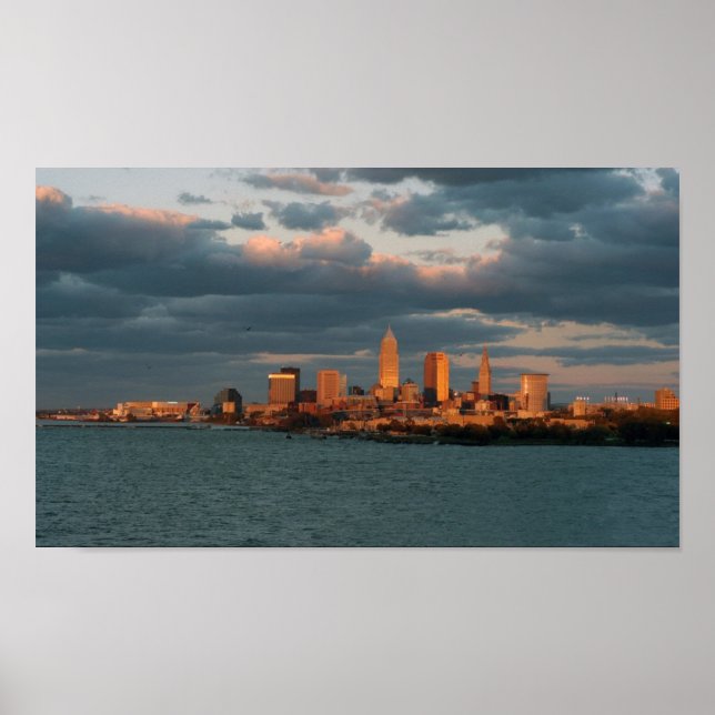 Cleveland A Glow Affisch (Framsidan)