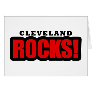 Cleveland Alabama stadsdesign Hälsningskort