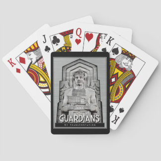Cleveland art Deco Guardian Cards Casinokort
