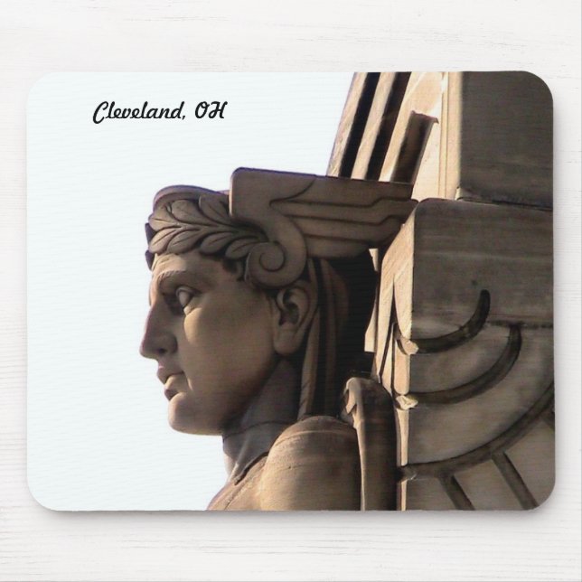 Cleveland art déco (överbrygga vakten), Mousepad Musmatta (Framsidan)