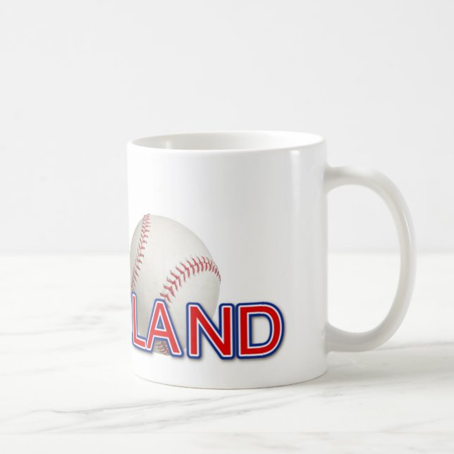 Cleveland baseball kaffemugg (Höger)