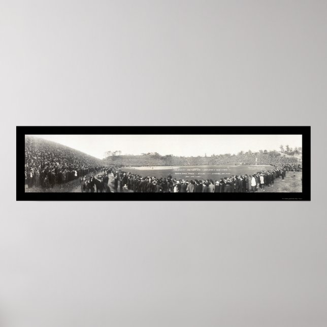 Cleveland Baseball Photo 1915 Poster (Framsidan)