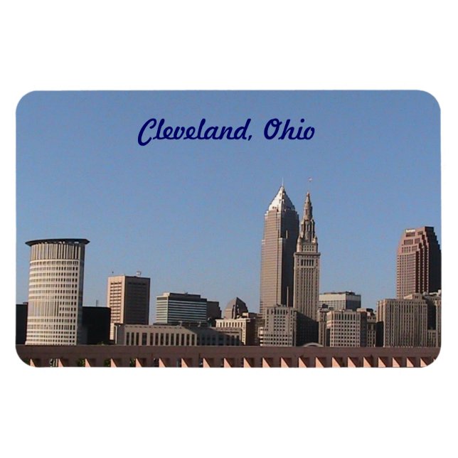 Cleveland Blues Flexible Magnet (Horisontell)