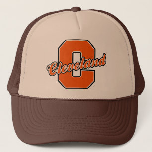 Cleveland brev truckerkeps