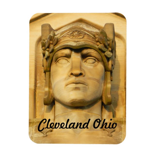 Cleveland Bridge Guard Front Magnet (Vertikal)