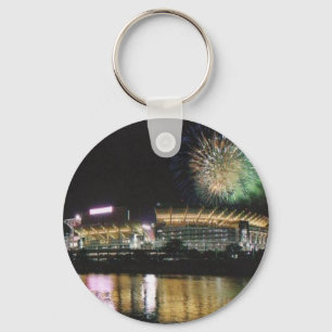 Cleveland Browns fotbollsarena Firewords Nyckelring
