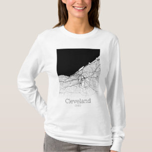 Cleveland City Karta T Shirt
