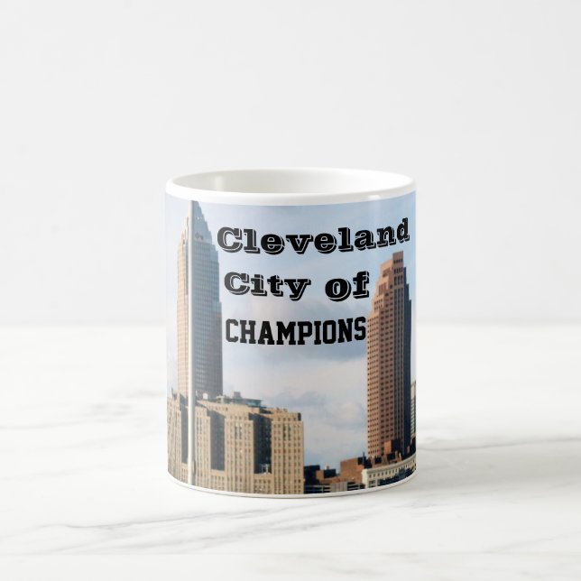 CLEVELAND CITY OF CHAMPIONES mugg (Center)