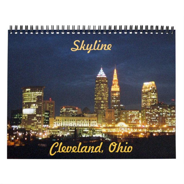 Cleveland City Views Calendar Kalender (Omslag)