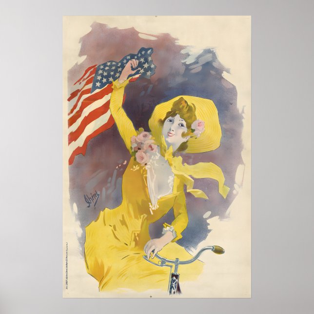 Cleveland Cycles-affisch Poster (Framsidan)