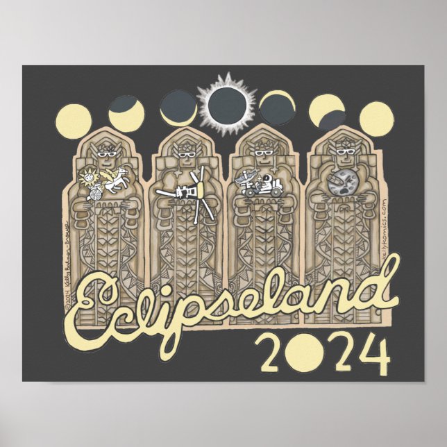 Cleveland Eclipseland Poster (Framsidan)