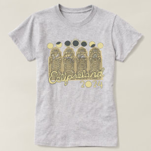 Cleveland Eclipseland Women's TShirt (lätt stål) T Shirt