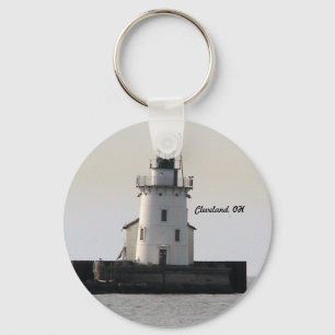 Cleveland Harbor Lighthouse Nyckelring