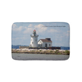 Cleveland Harbor Main Entrance Light bathmat Badrumsmatta