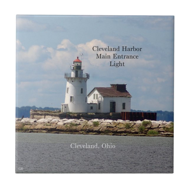 Cleveland Harbour Main Entrance Light Panel (Ljusp Kakelplatta (Framsidan)