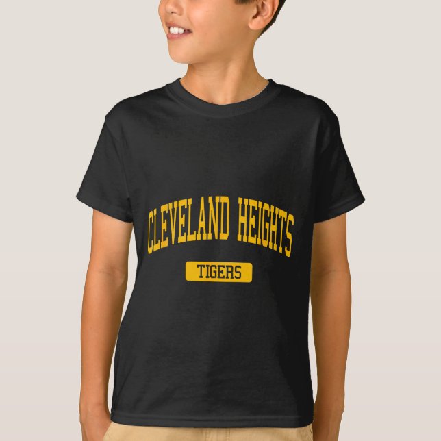 Cleveland Heights High School Hs Design T Shirt (Framsida)