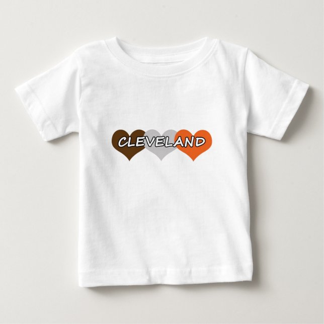 Cleveland hjärta tee shirt (Framsida)