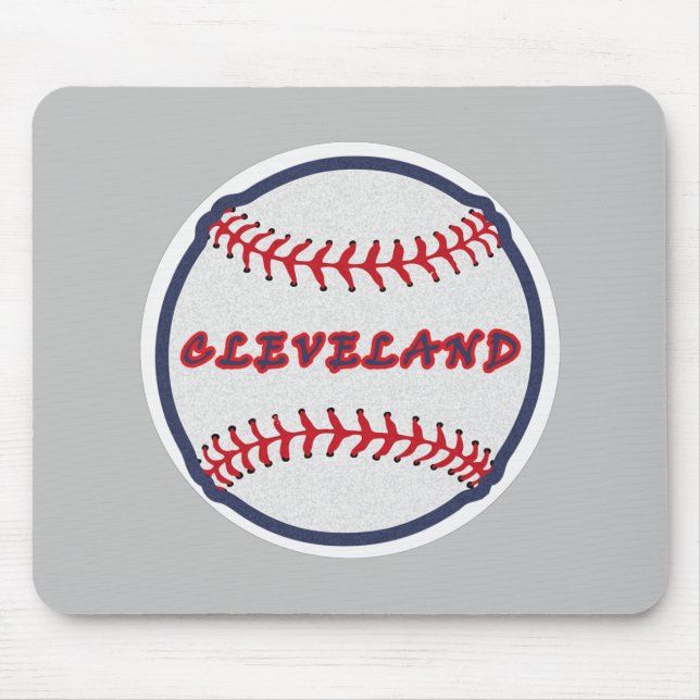 Cleveland Hometown Indian Tribe for Baseball Fläkt Musmatta (Framsidan)