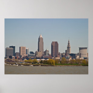 Cleveland horisont i vår poster